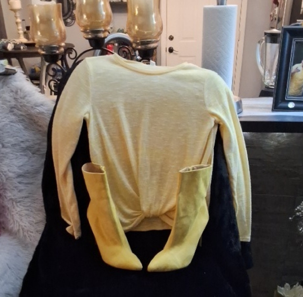 Wild Diva Yellow Top and Boots Set